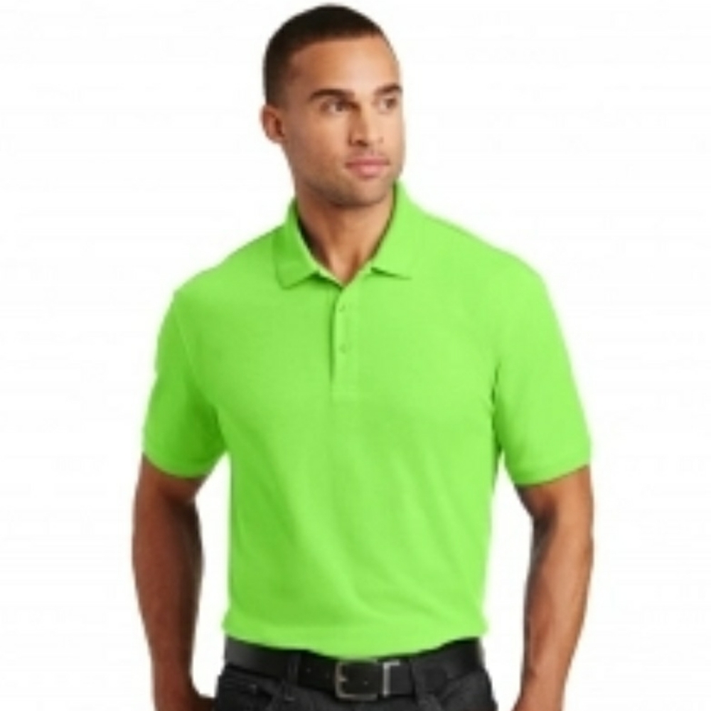 Classic Pique Polo (Lime Green)